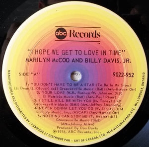 Marilyn McCoo & Billy Davis Jr. - I Hope We Get To Love In Time