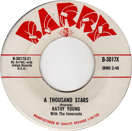 Kathy Young - A Thousand Stars / Eddie My Darling