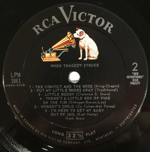 Hank Snow - When Tragedy Struck