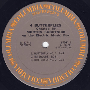 Morton Subotnick - 4 Butterflies