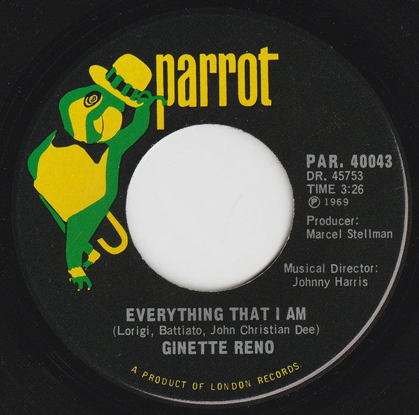 Ginette Reno - Don't Let Me Be Misunderstood / Everything That I Am - 1969