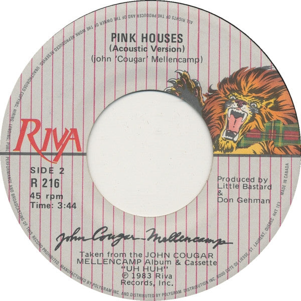 John Cougar Mellencamp - Authority Song - 1983