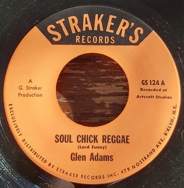 Glen Adams - Soul Chick Reggae / Dread Experience - 1974