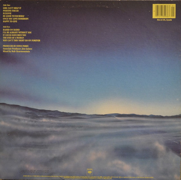 Journey - Raised On Radio - 1986