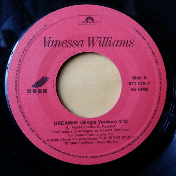 Vanessa Williams - Dreamin' - 1988