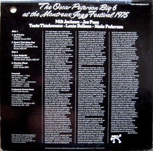 Oscar Peterson Big 6, The - The Oscar Peterson Big 6 At The Montreux Jazz Festival 1975 - 1975