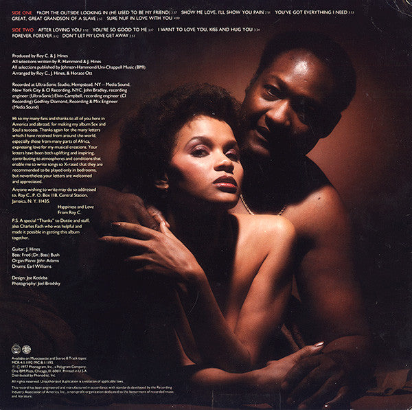 Roy C. Hammond - More Sex & More Soul