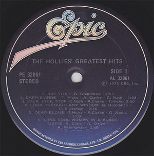 Hollies, The - The Hollies' Greatest Hits -