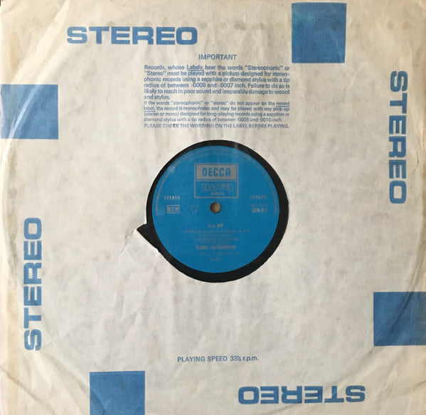 Clark-Hutchinson - A=MH² - 1970