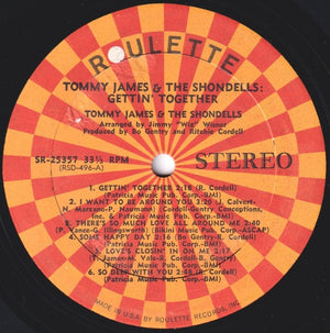Tommy James & The Shondells - Gettin' Together - 1967