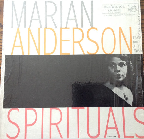 Marian Anderson - Spirituals