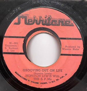 Hopeton Lewis With S.P.M's, The / M. Squad, The - Grooving Out On Life -