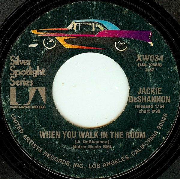 Jackie DeShannon - Put A Little Love In Your Heart / When You Walk In The Room - 1973
