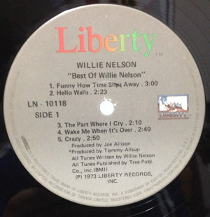 Willie Nelson - The Best Of Willie Nelson - 1981