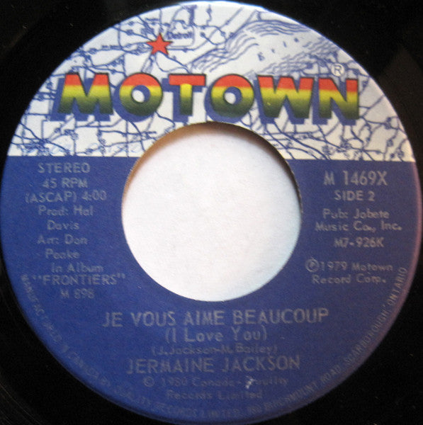 Jermaine Jackson - Let's Get Serious / Je Vous Aime Beaucoup (I Love You)