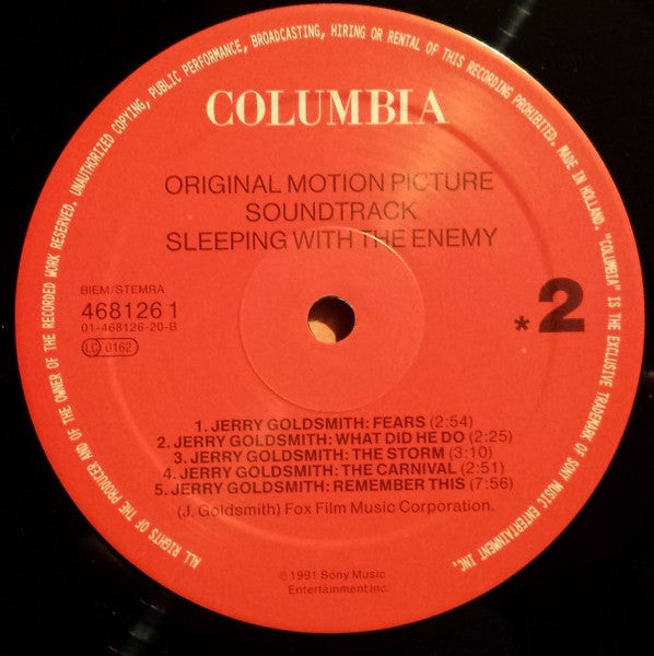 Jerry Goldsmith - Sleeping With The Enemy (Original Motion Picture Soundtrack)