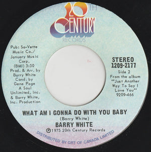 Barry White - What Am I Gonna Do With You - 1975