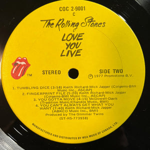 Rolling Stones, The - Love You Live - 1977