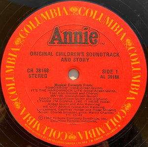 Various - Annie - Original Children's Soundtrack And Story - 1982
