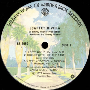 Scarlet Rivera - Scarlet Rivera Vinyl Record