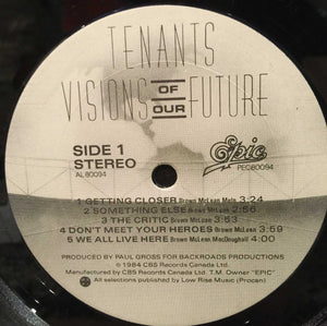 Tenants (4), The - Visions Of Our Future - 1984