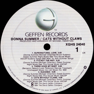 Donna Summer - Cats Without Claws