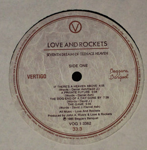 Love And Rockets - Seventh Dream Of Teenage Heaven - 1985