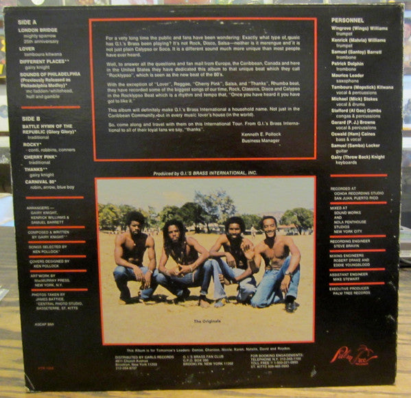 G.I.'s Brass International - Rocklypso Sound Of '80's