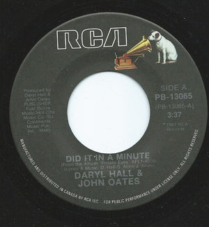 Daryl Hall & John Oates - Did It In A Minute