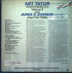 Art Tatum - Masterpieces Volume II And Plays Fats Waller