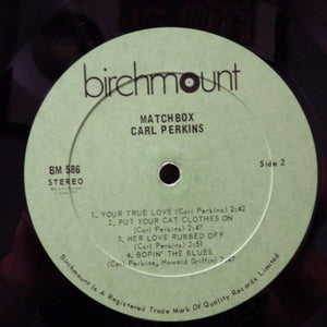 Carl Perkins - Matchbox