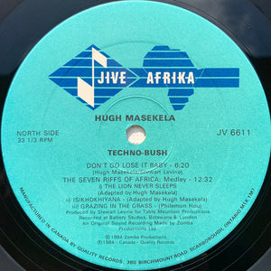 Hugh Masekela - Techno-Bush - 1984