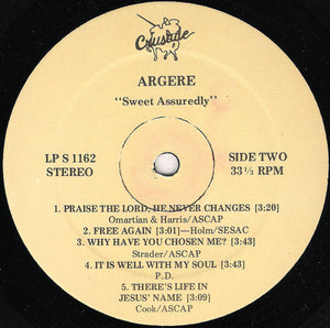 Argere Frudakis - Sweet Assuredly -