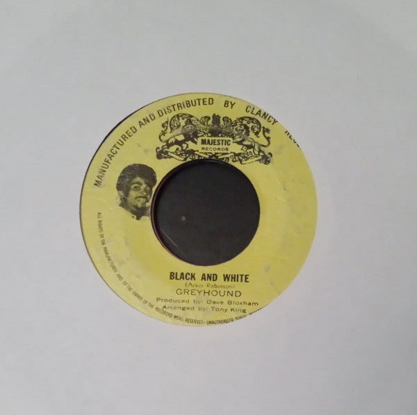 Greyhound - Black And White / Sand In Your Shoes - 1971