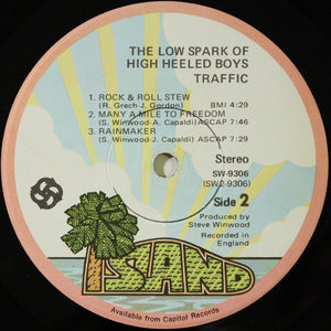 Traffic - The Low Spark Of High Heeled Boys - 1971