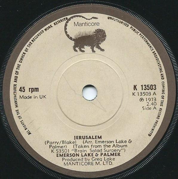 Emerson, Lake & Palmer - Jerusalem 1973 - Quarantunes