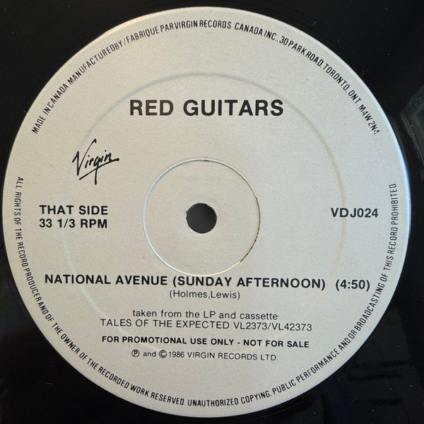 Red Guitars - House of Love / National Avenue (Sunday Afternoon) - 1986