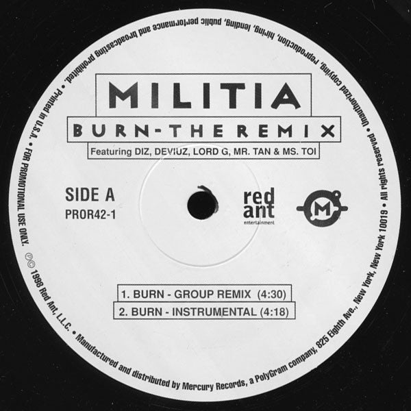 Militia (5) - Burn (The Remix)