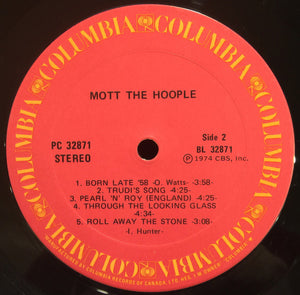 Mott The Hoople - The Hoople - 1974