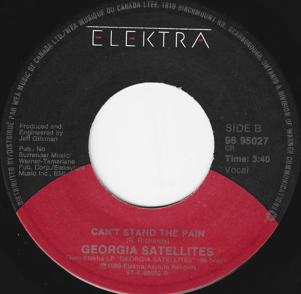 Georgia Satellites, The - Keep Your Hands To Yourself - 1986