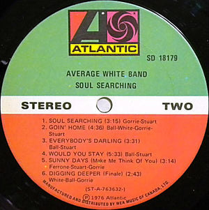 Average White Band - Soul Searching