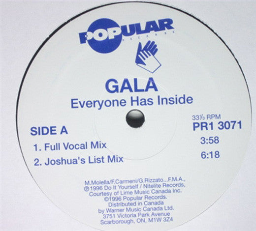 Gala - Everyone Has Inside / Loop D'Loop
