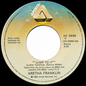 Aretha Franklin - Jump To It - 1982