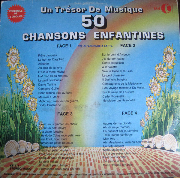 Various - Un Trésor De Musique: 50 Chansons Enfantines -