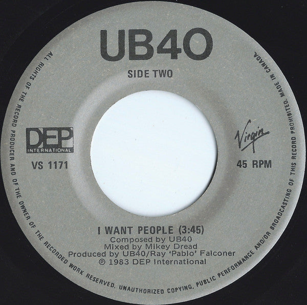 UB40 - Red Red Wine - 1983
