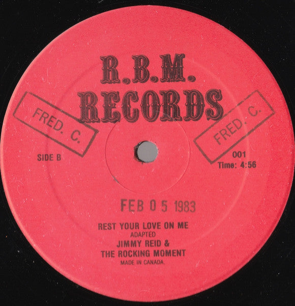 Jimmy Reid - Am So Fed Up / Rest Your Love On Me