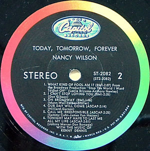 Nancy Wilson - Today, Tomorrow, Forever - 1964