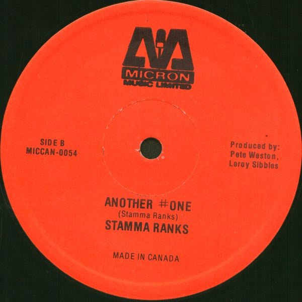 Chester Miller / Stamma Rank - Saturday Evening / Another #One - 1983