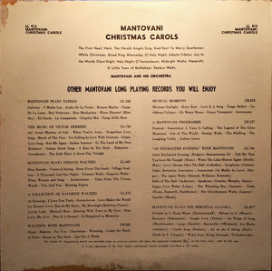 Mantovani And His Orchestra - Christmas Carols - 1954