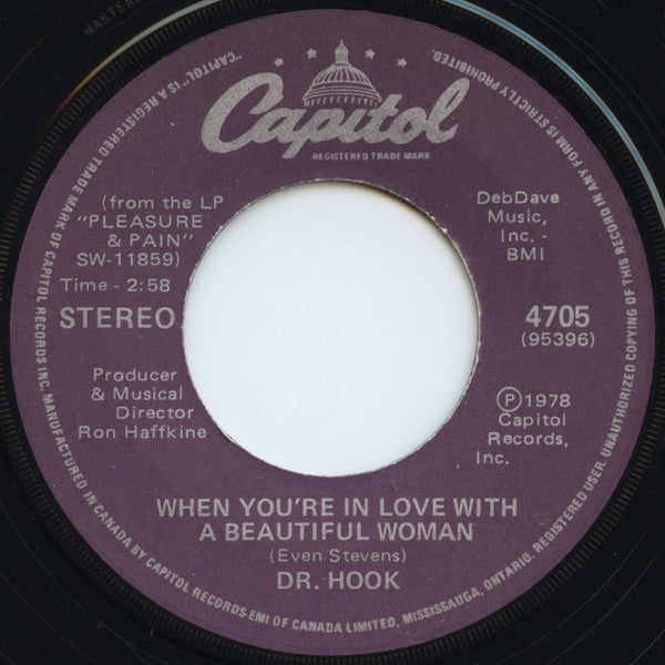 Dr. Hook - When You're In Love With A Beautiful Woman